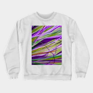 Abstract Grass 1 Digitally Enhanced 6 Crewneck Sweatshirt